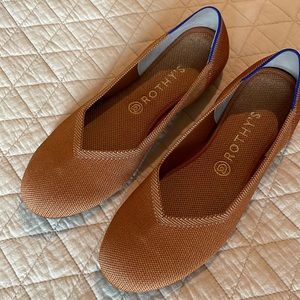 Rothy’s W10.5 Round Toe Flats Carmel
